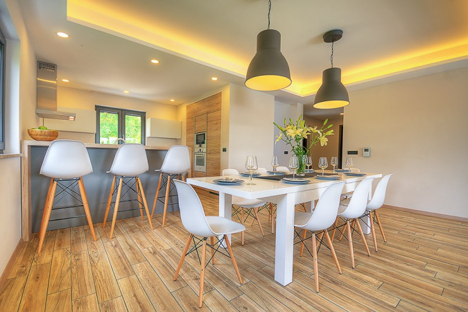 Komfortables, ger&auml;umiges und modernes Interieur, Villa Onyx - Istria Sinožići