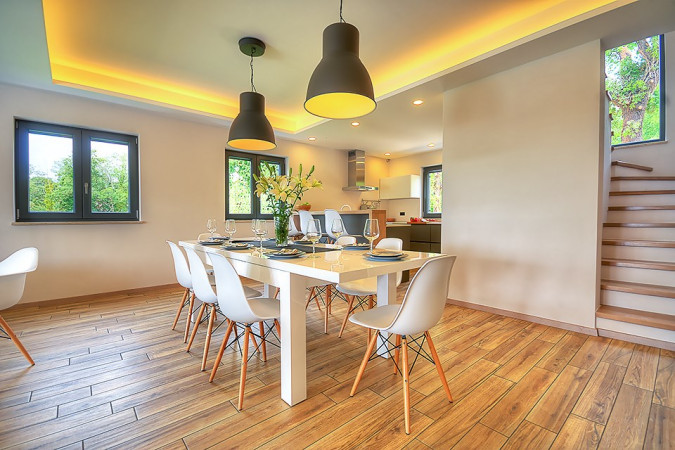 Komfortables, ger&auml;umiges und modernes Interieur, Villa Onyx - Istria Sinožići