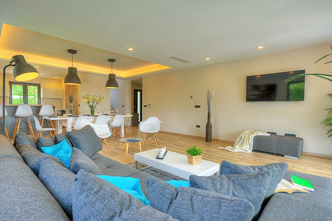 Komfortables, ger&auml;umiges und modernes Interieur, Villa Onyx - Istria Sinožići