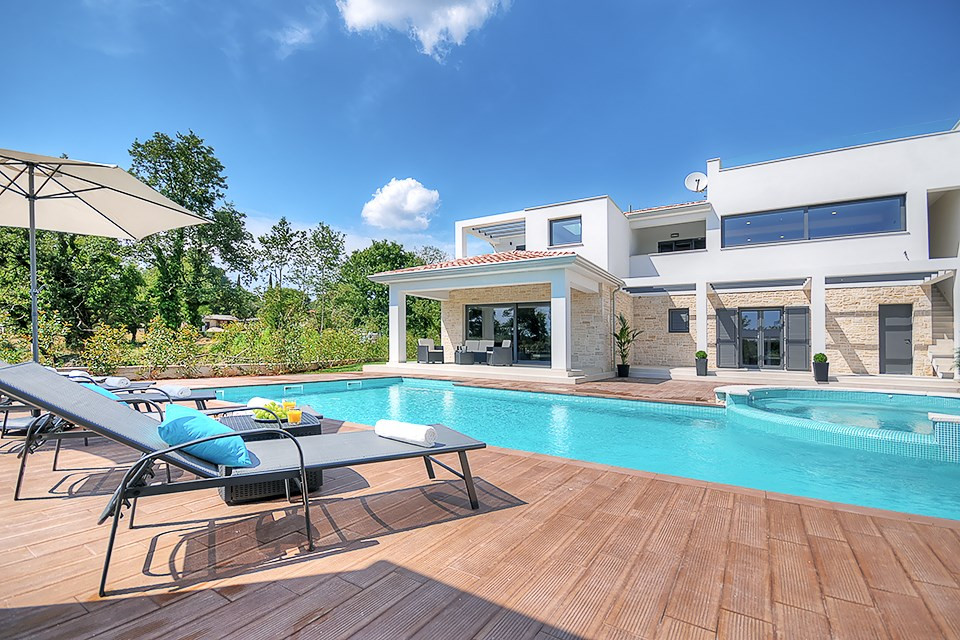 Modern design villa - Surrounded by nature in the quiet ambience of Istria, Villa Onyx - Istria Sinožići